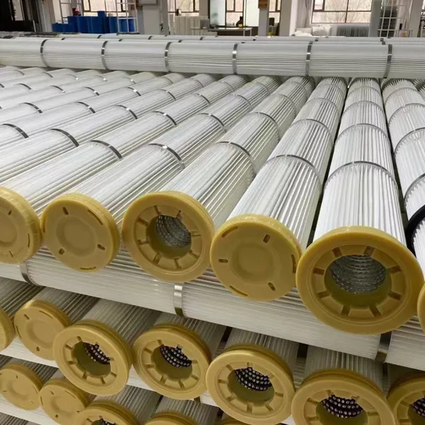 Filter Creation Juxin Produces Self-cleaning Dust Removal Filter Cartridges, Nanofiber Coated Filter Paper, Polyester Fiber Filter Material, and Flame-retardant Filter Cartridges photo-3