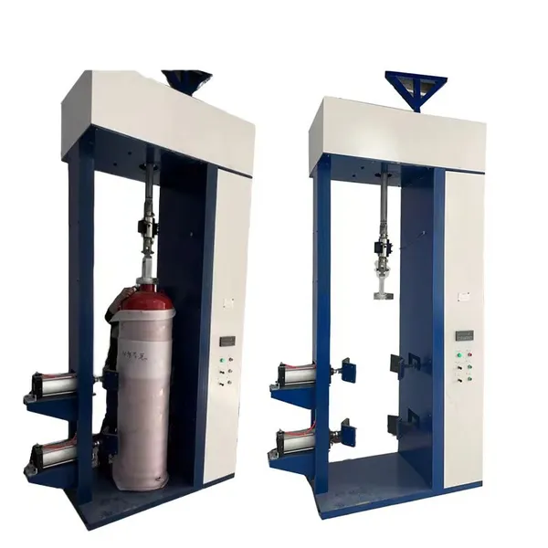 Automatic Gas Cylinder Valve Installation and Removal Machine for Industrial/Medical/SCBA Bottles photo-1