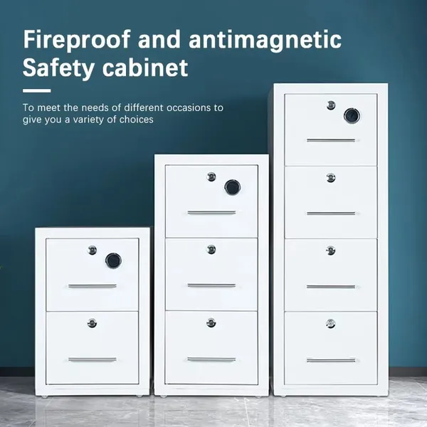 Best Selling Product Modern Office Furniture Fireproof Storage Cabinets With Drawers for Office photo-2