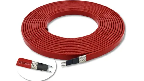 Self Regulating Temperature Deicing Heating Trace Cable Freeze Protected Water Pipe Heating Cable With Plug photo-5