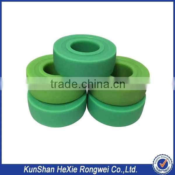 Green and White Cnc Precision Machining Parts photo-4
