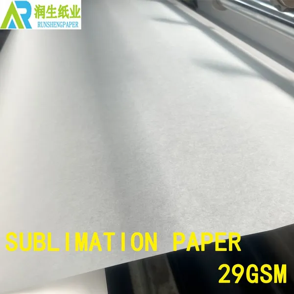 Transfer Paper Jumbo Roll 29GSM Digital Sublimation Paper Supplier/Manufacturer/ Factory