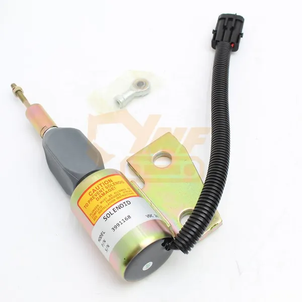 24V SA-4941-24 Shutoff Flameout Solenoid Valve 3964628 for Cummins 4BT With Hyundai 130 Stop Solenoid 3991168 photo-3