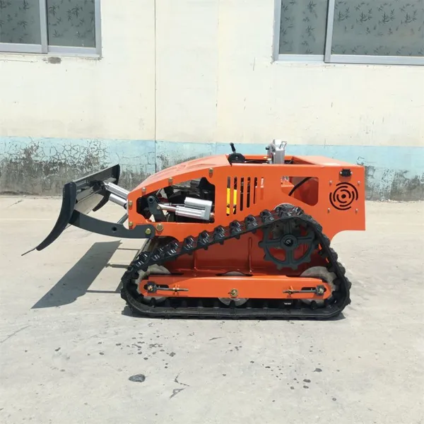 Loncin 224CC 9HP Gasoline Engine 20 Inch Cutting Blade Remote Control Mower With Tracks photo-2