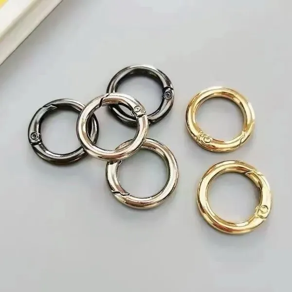 Metal Spirng O Ring Keys Ring With Zinc Alloy Quality for Garment or Bags photo-3