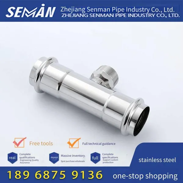 National Standard 316l Thin-wall Stainless Steel Pipe, Double Compression Fittings, Plastic-coated Cold and Hot Water Supply Pipes, Original Manufacturer photo-4