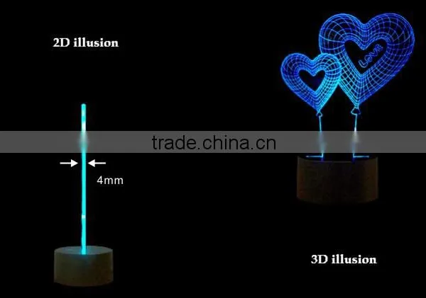 Promotional Item of 3d Led Night Light photo-4