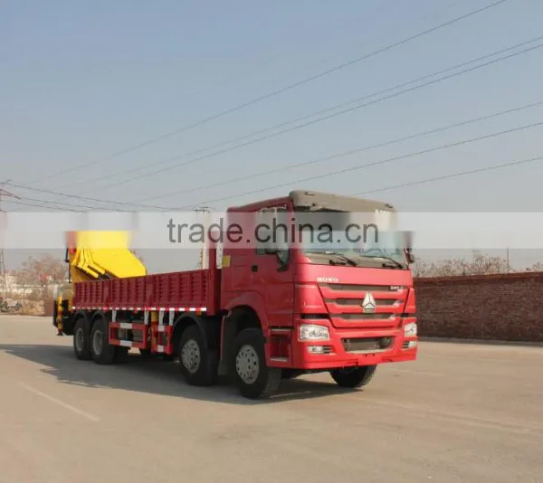 Howo 8*4 30Ton Truck Mounted Crane for Sale photo-3