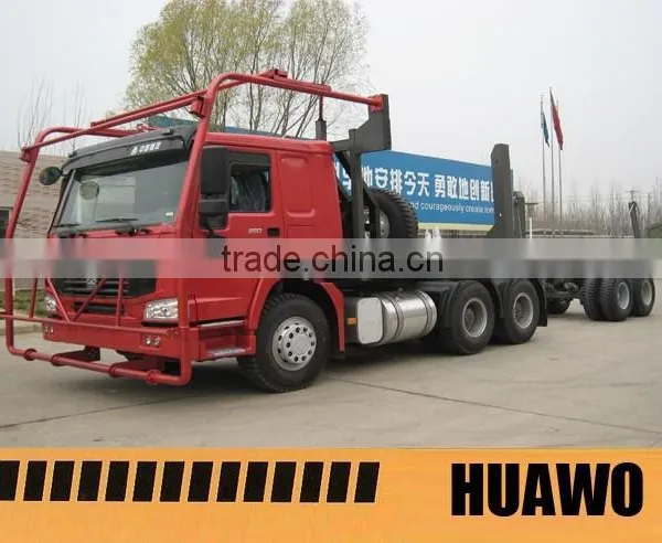 HOWO 6x6 SINOTRUK timber transport truck
