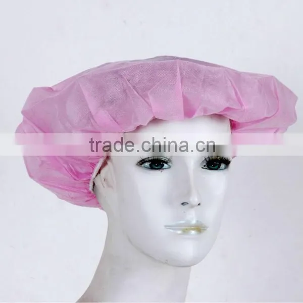 Disposable Non-woven Bouffant Cap Nurse Cap photo-4
