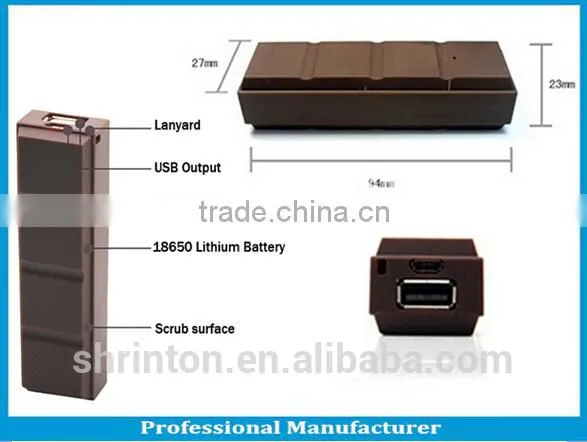 Portable 2600mah Chocolate Smart Power Bank photo-3