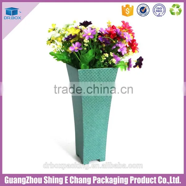Color Customized Cardboard Printing Household Flower Vase photo-2