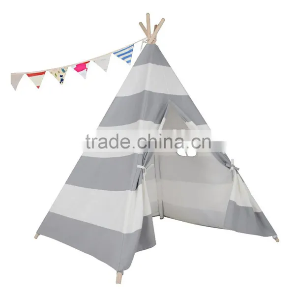 Indoor Indian Playhouse Kids Tent Play Hhouse Play Cotton Canvas Waterproof Balcony Tent photo-2