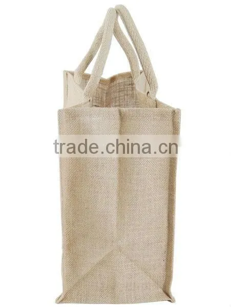 2016 Medium Jute Shopper 40cm Cotton Padded Handles photo-2