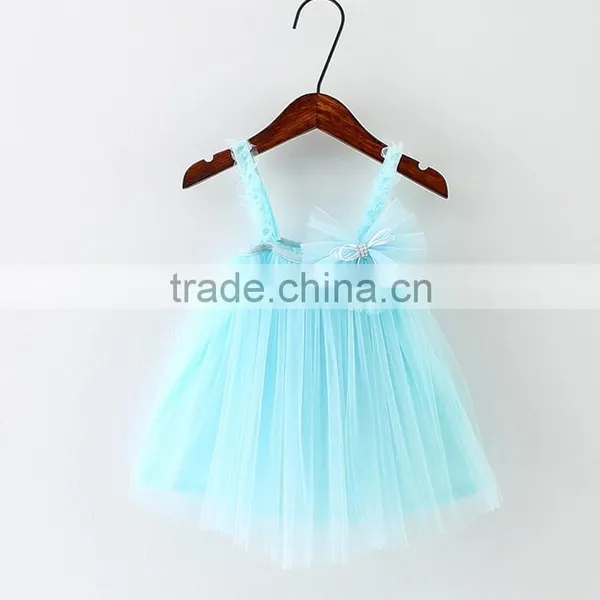 New Products Crazy Selling Flower Girl Dresses Ruffle Skirt, Girls Wedding Dress,kids Real Silk Ribbon Frocks photo-4