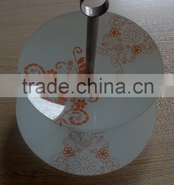 Square Glass Cake Stand photo-2