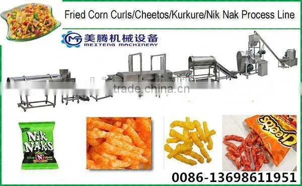 Favourite Food Corn Curl Extruder Line photo-3