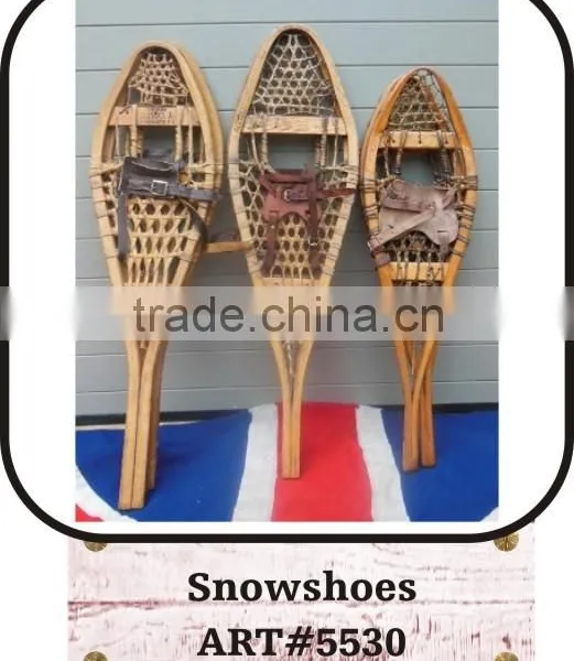 Wooden Snowshoes