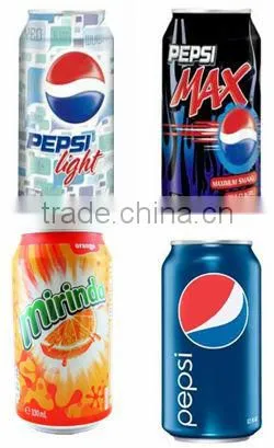 Pepsi, 7up, Diet Pepsi, Mirinda