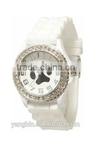 Silicone Japan Quartz Movt Fashion Custom Design Kids Watch photo-3