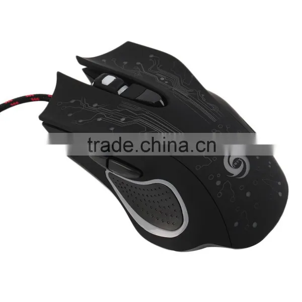High Quality 5500DPI Optical Colorful Lights Wired Game Gaming Mice Mouse for Laptop PC New Arrival photo-6