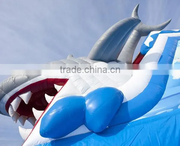Outdoor Commercial Inflatable Water Park Swimming Pool Sharks Inflatable for Sale photo-4