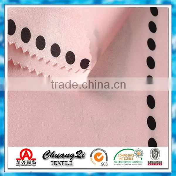 OEM Service Custom Design Digital Printed 100% Polyester Satin Fabric photo-4