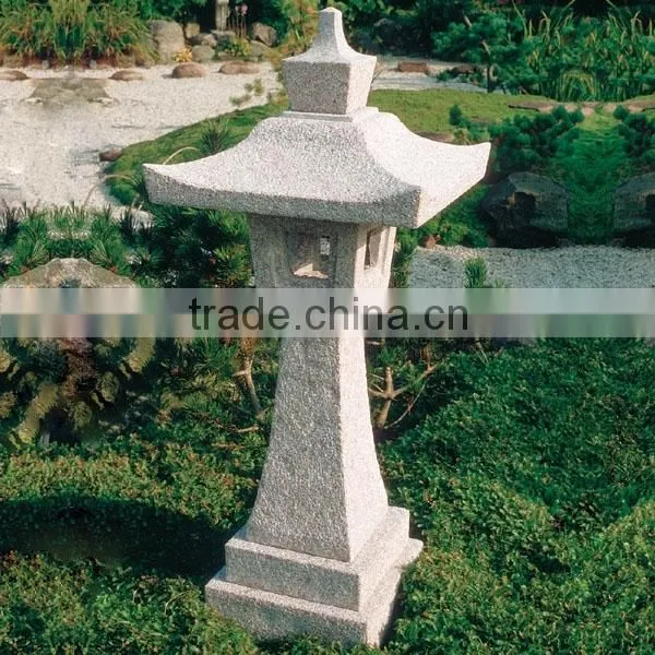 Japanese Garden Stone Pagoda Lantern photo-2