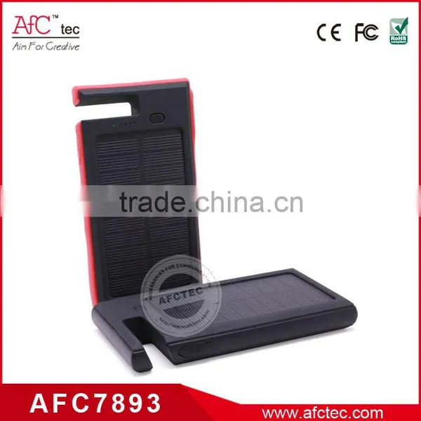 8000mAh Dual Usb High Quality Promotional Gift Solar Charger Rohs Manual Manual Waterproof photo-6