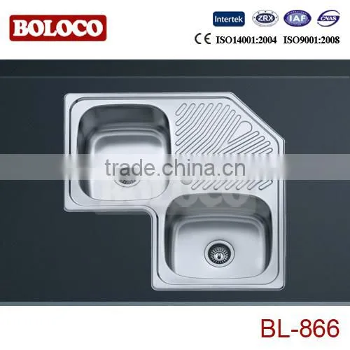 Stainless Steel Sink,wash Bowl,stainless Steel Corner Sink BL-866 photo-2