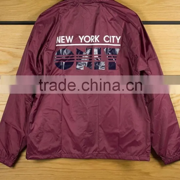 Printed Coaches Jackets, Custom Printed Coaches Jackets, Logo Printed Coaches Jackets photo-4