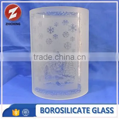 Toughened Tempered Borosilicate 3.3 Cut Glass Lamp Cover photo-4