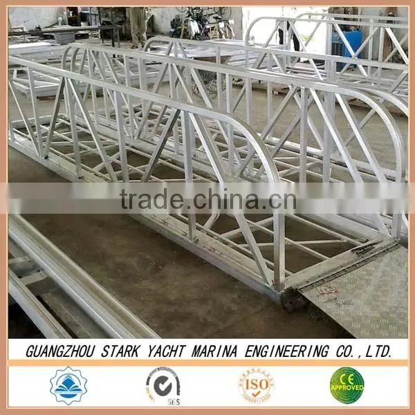 Marine Aluminium Gangway Ladder With Handrail photo-5