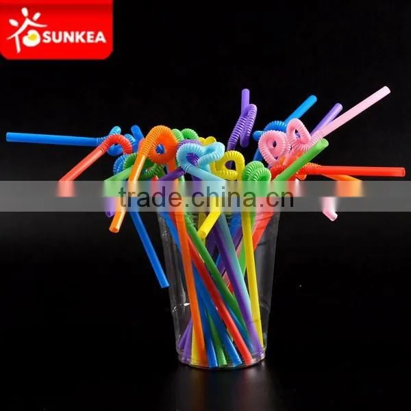 Flexible Disposable Plastic Straws