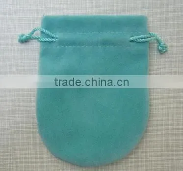 Customized Velvet Pouch Blue photo-4