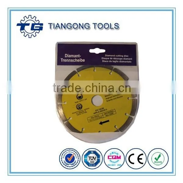 High Quality Laser Welded Diamond Saw Blade