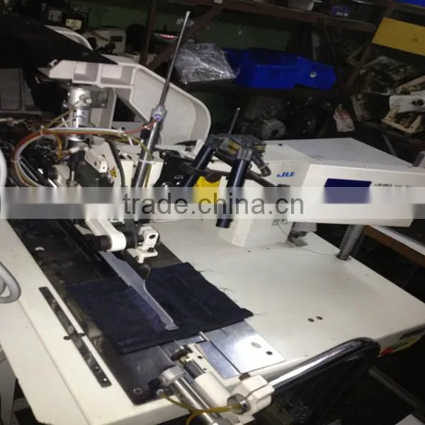 Useful Lower Price High Quality Used Juki APW-195N Double Needle Pocket Welting Sewing Machine photo-6