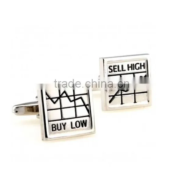 2015 New Design Charm Mens 316L Stainless Steel Replica Cufflinks photo-2