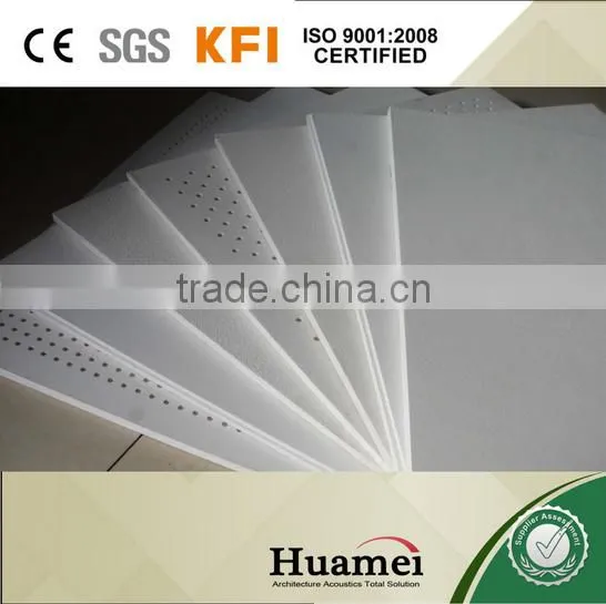 Fiberglass Ceiling/Fiberglass Drop Ceiling Tiles/Acoustic Panel photo-2