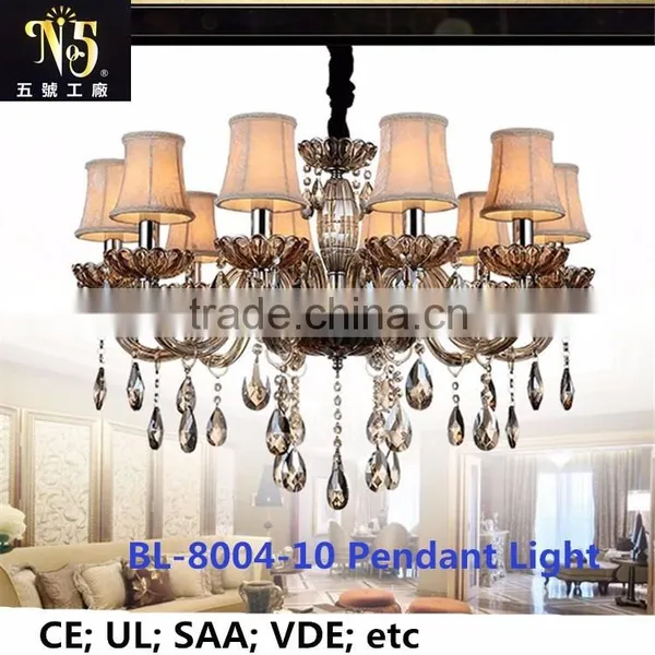 High Quality Led Luxury Classical Italy Style Crystal Acrylic Chandelier Glass Light photo-4