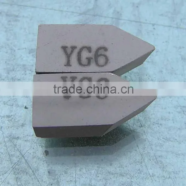 Carbide Brazed Tips for Cutting Machines Like Lathe