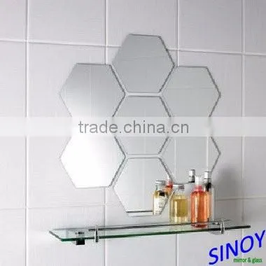 8x10 Mirror, 12x12 Mirror Made of Quality Float Glassn With Double Coated Paint photo-2