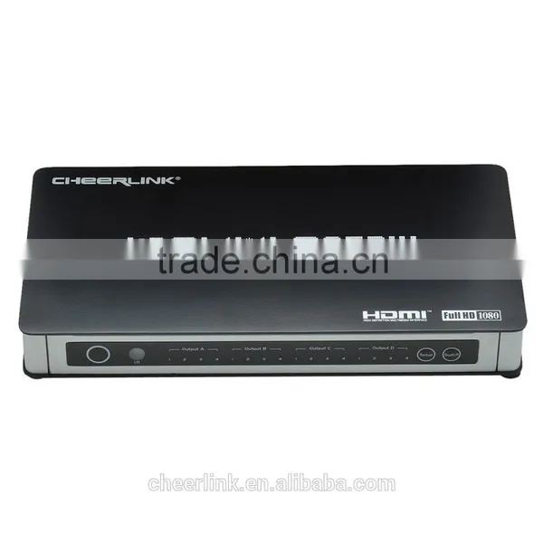 HDMI V1.3a Hdmi Matrix 4x4 Full hd 1080p/Remote Control via Rs232 /black photo-3