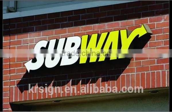 FrontLit Signage Acrylic Led Luminous Standard Channel Letters photo-3