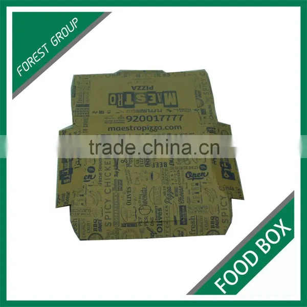 NEW DESIGN SMALL CORRUGATED FOOD CARTON PIZZA BOXES FOR KIDS photo-4