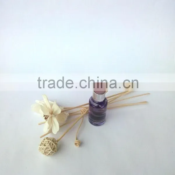 Wholesale Aroma Scented Reed Diffuser With Glass Fragrance Bottle,Aroma Rattan Sticks,Sola Flower photo-6