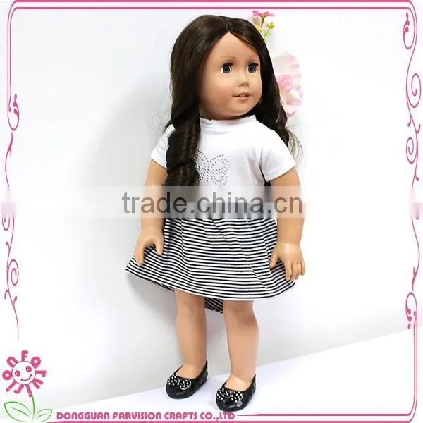 New Style Fashion Custom 18 Inch Plastic Beauty Doll Making Suppliers photo-2