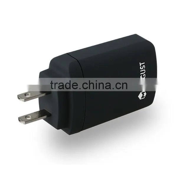 Quick Charge 3.0 Daul USB Wall Charger, USB Travel Charger, Travel Charger Grey photo-3
