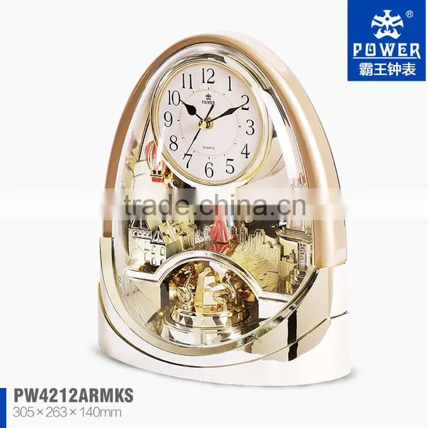 Table Clock for promotion gifts ,Wholesale table plastic clock