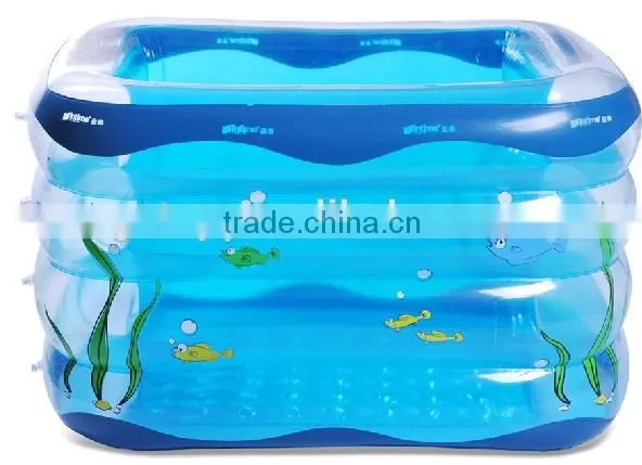 Customized PVC Plastic Inflatable Baby Water Pool photo-4
